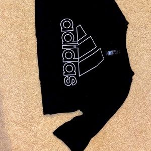 Black adidas shirt